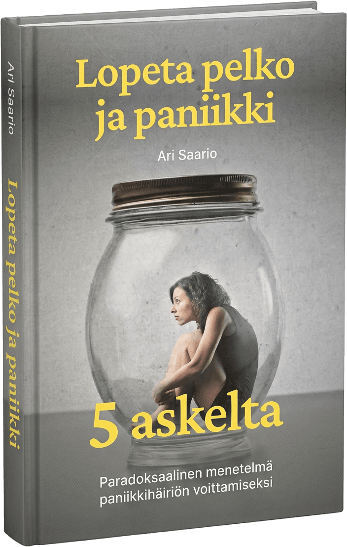 Kuinka pysäyttää paniikkikohtaukset - Kirjan kansi